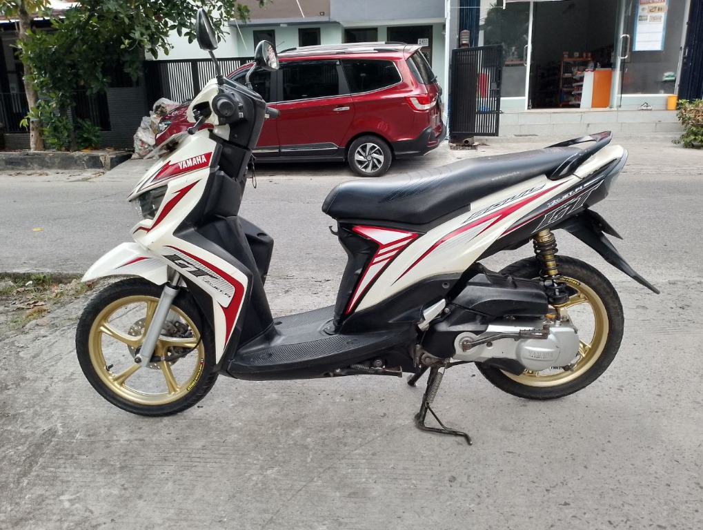 HARGA PAS YAMAHA SOUL GT 115 PUTIH 2013 PAJAK HIDUP, Motor di Carousell