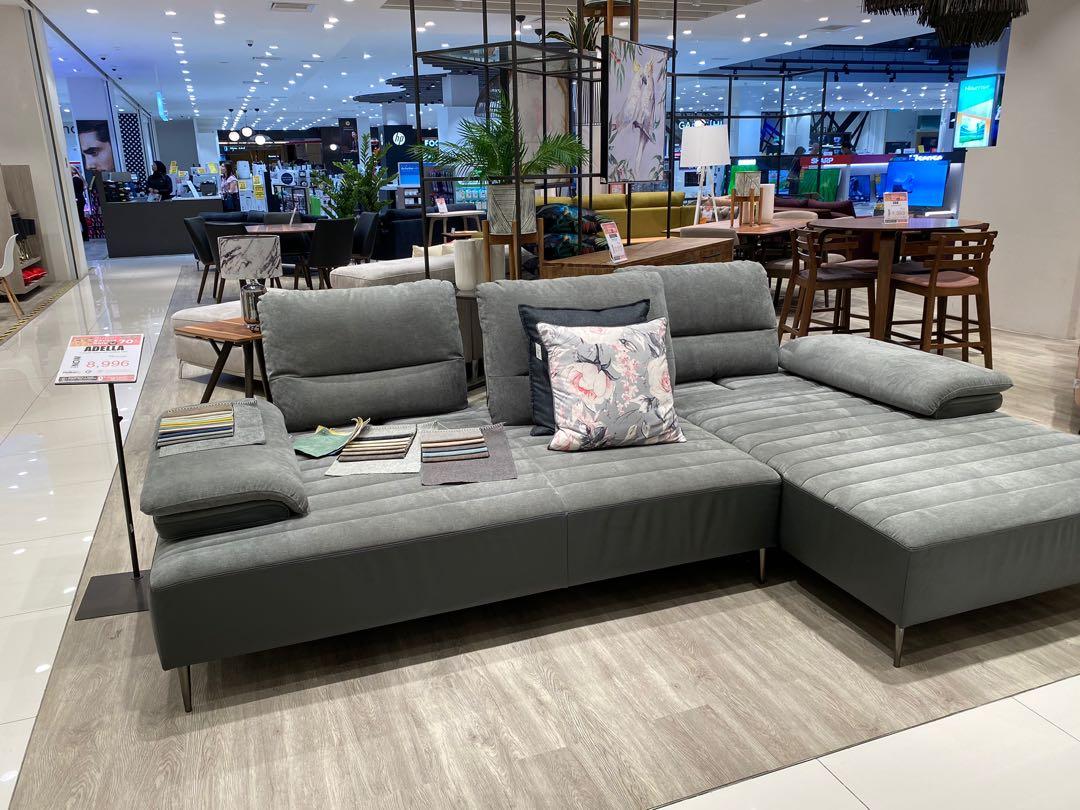 Harvey Norman L Shape Sofa Adella