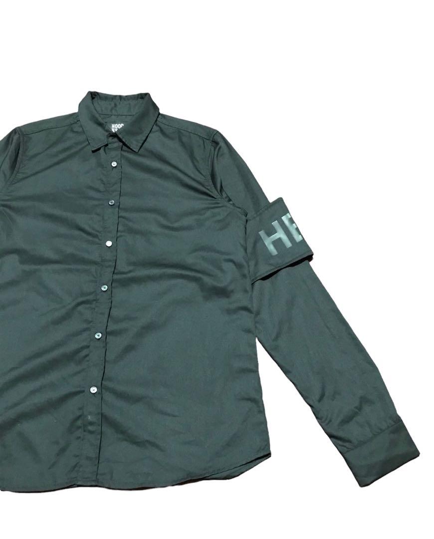 AIE Plaid Bondage Long Shirt Jacket