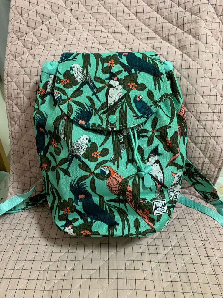 Herschel backpack bird print sales