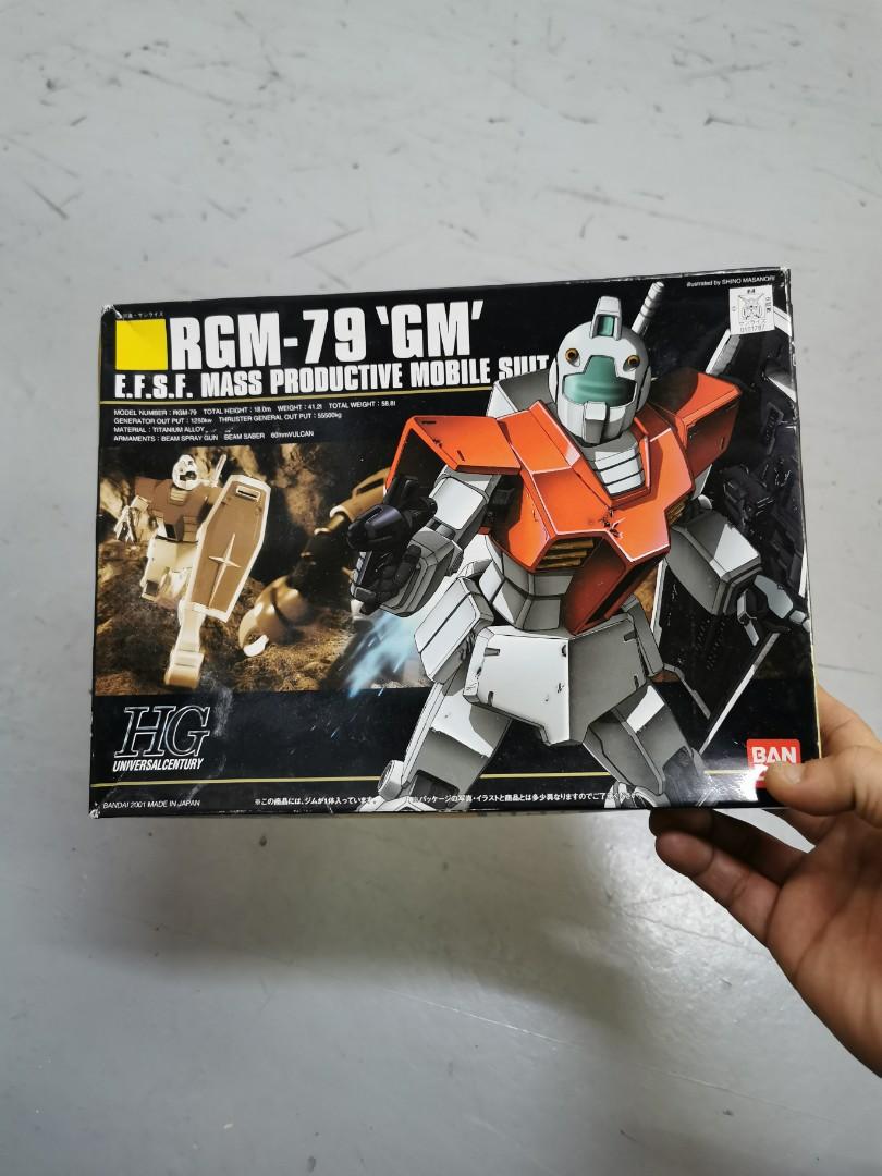 Hg 1 144 Rgm 79 Gm Gundam Hobbies Toys Toys Games On Carousell