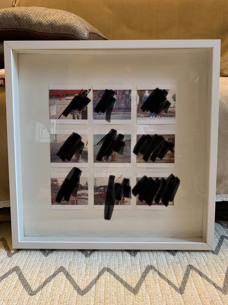 IKEA Large square photo frame, 傢俬＆家居, 家居裝飾, 相架畫作 Carousell