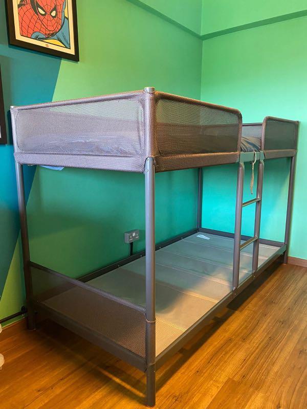 Ikea Bunk Bed, Furniture & Home Living, Furniture, Bed Frames