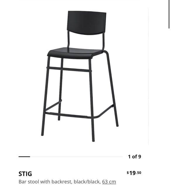 IKEA high bar chair, Furniture & Home Living, Furniture, Chairs on Carousell