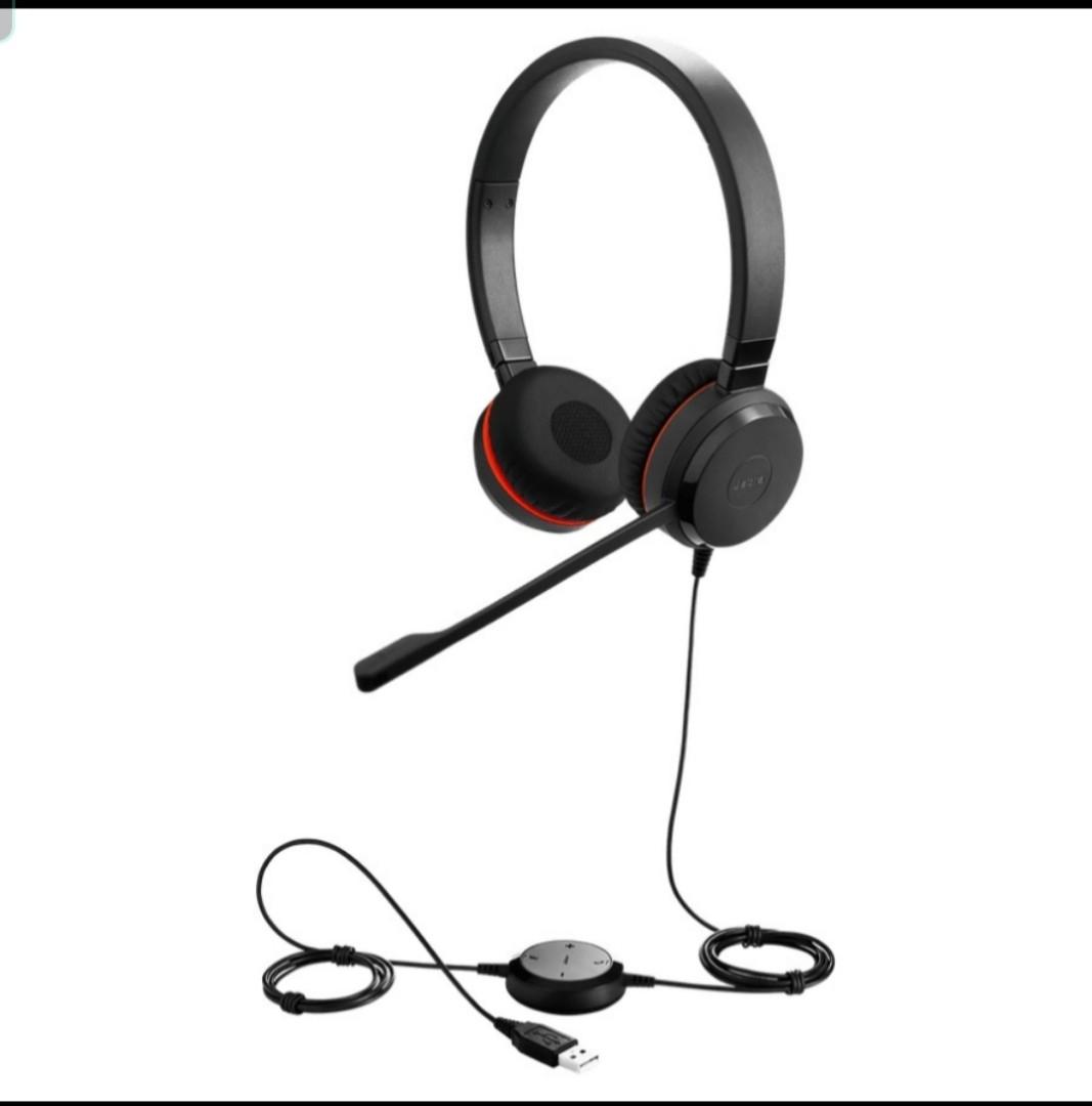 Jabra Evolve 20SE 20MS Stereo Headset Special Edition Leatherette 4theplanet