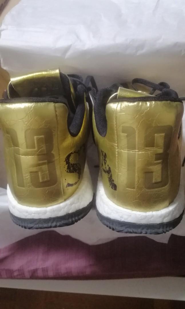 James harden shoes best sale gold