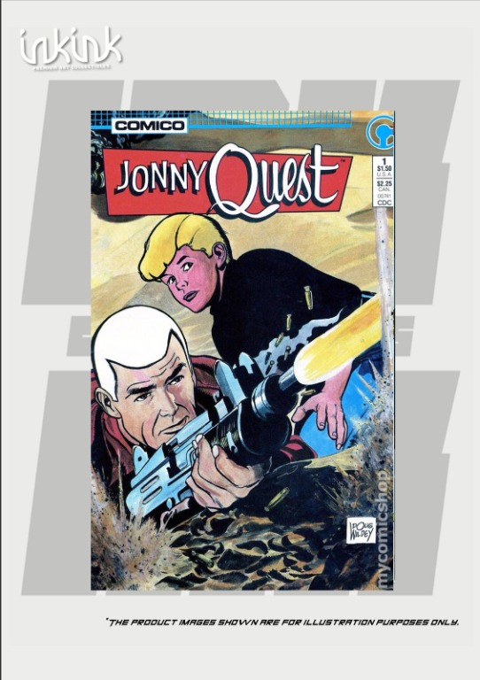 Jonny Quest #1 Comico Comics, Hobbies & Toys, Books & Magazines, Comics &  Manga on Carousell