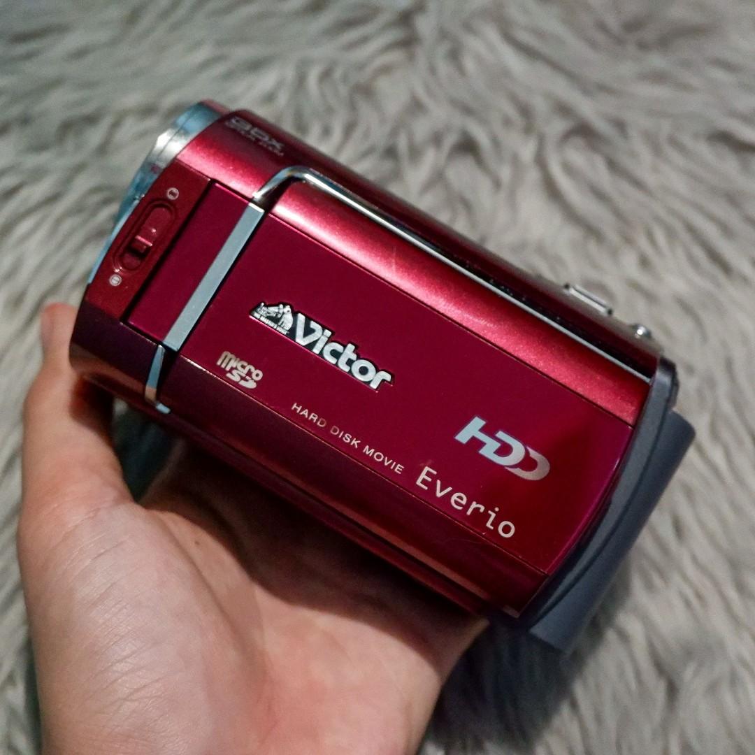 JVC GZMG261 Everio Hybrid Camcorder (Red), Photography, Cameras on