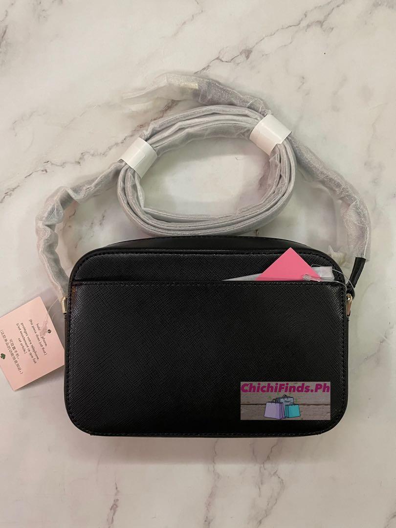 Kate Spade Staci Mini Camera Bag in Black, Women's Fashion, Bags