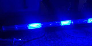 Lampu Rotator/ strobo led plasma cahaya biru