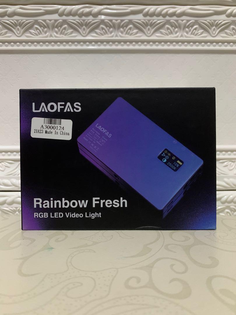 LAOFAS Rainbow Fresh 全彩RGB LED燈, 攝影器材, 攝影配件, 燈光及Studio設備 - Carousell