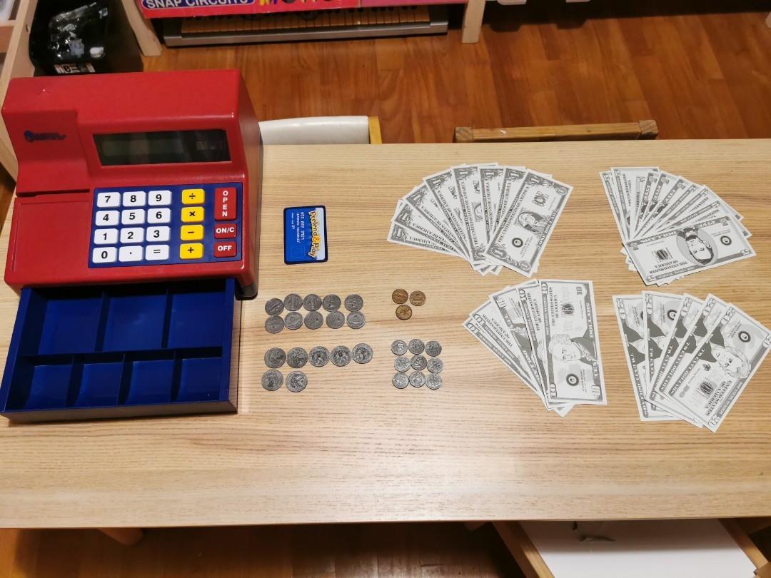 Learning resources cash register, Hobbies & Toys, Toys & Games on Carousell