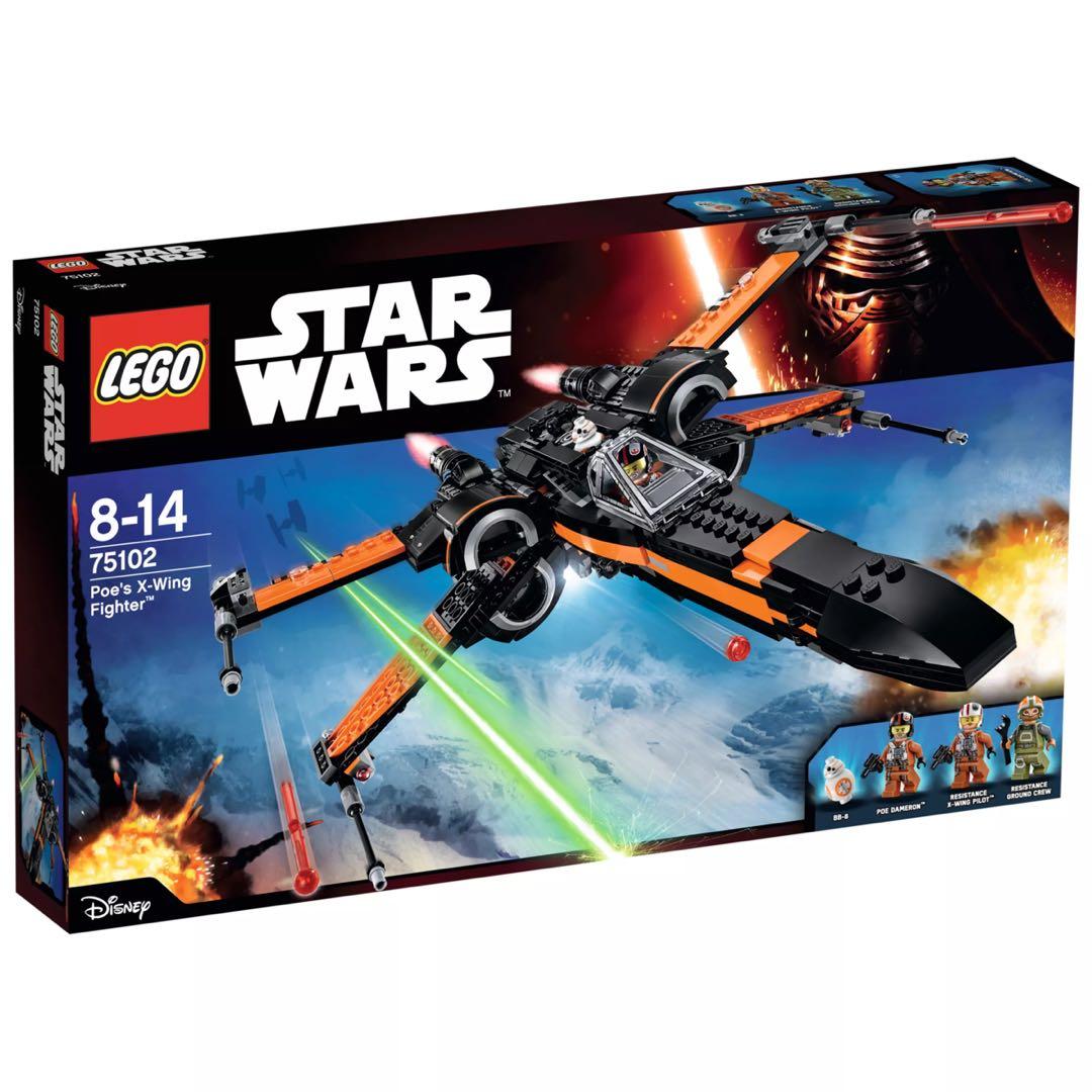 Lego Star Wars 75102 Poe Dameron X-wing 
