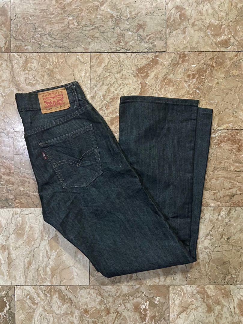 Levis black 514 jeans, Women's Fashion 