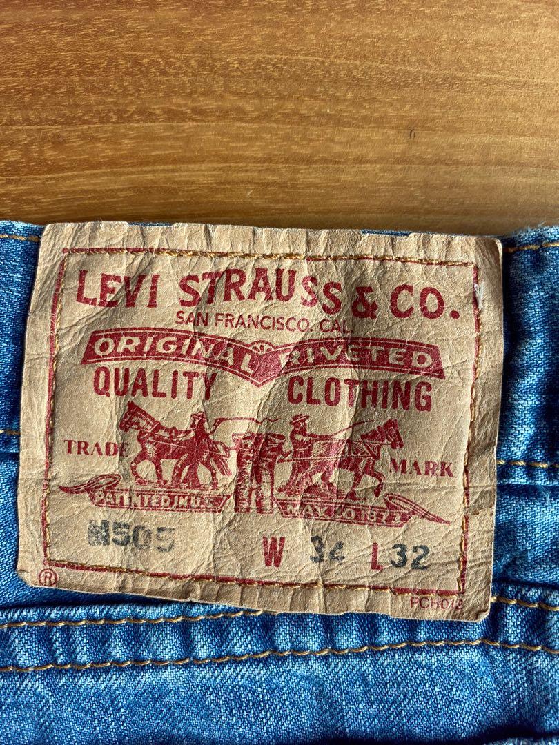 Levi's Jeans Men 505, Men's Fashion, Bottoms, Jeans on Carousell