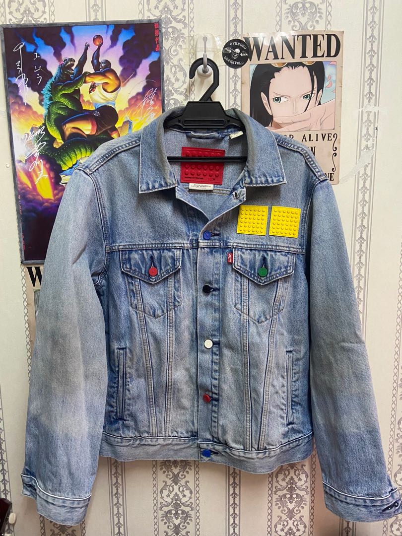 LEVI'S X LEGO DENIM JACKET, Men's Fashion, Coats, Jackets and