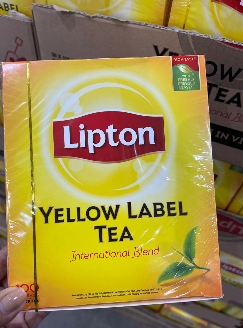Lipton Yellow Label Tea | International Blend, Health ...
