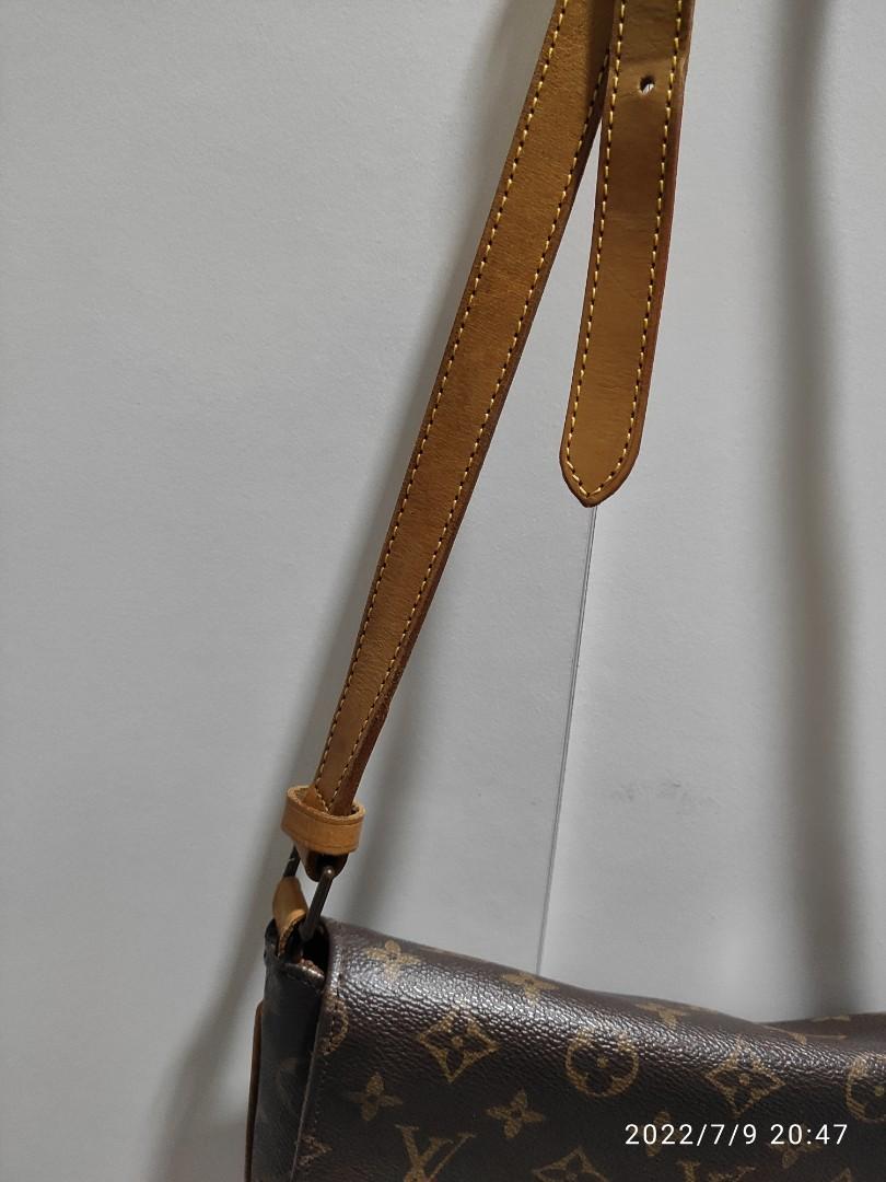 Louis Vuitton Monogram Canvas Musette Tango Long Strap Bag