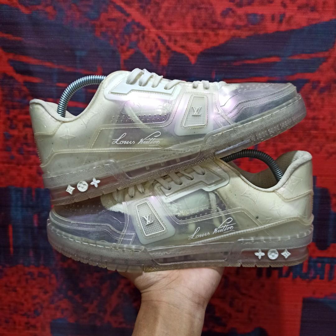 louis vuitton trainer transparent
