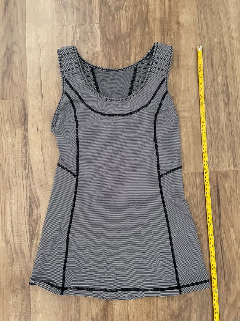striped lululemon tank