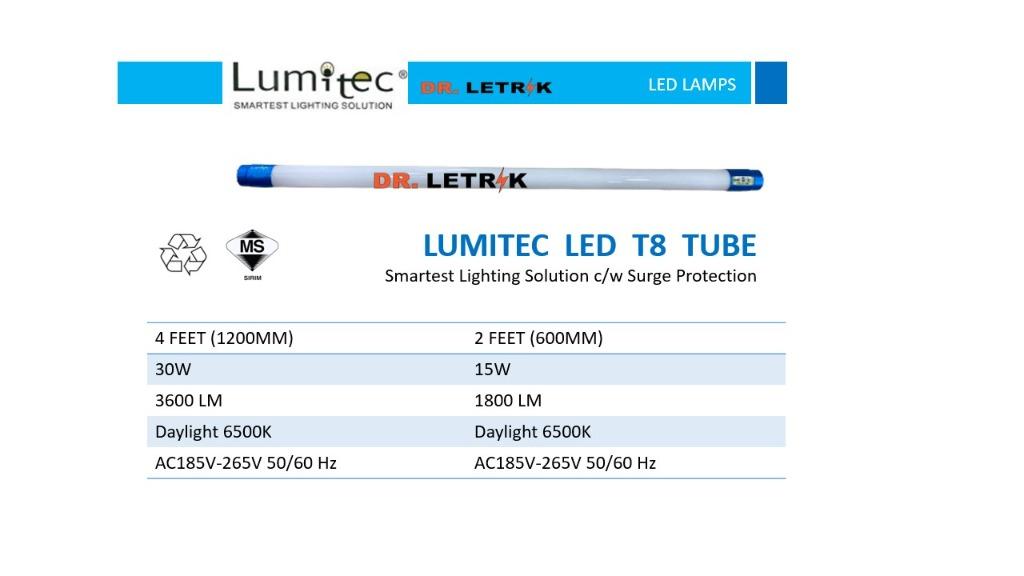 Lumitec led new arrivals t8