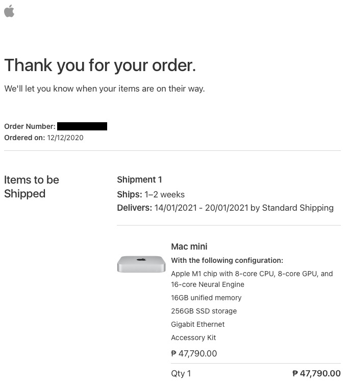 M1 Mac Mini 16GB RAM 256GB SSD BTO, Computers & Tech, Desktops on Carousell