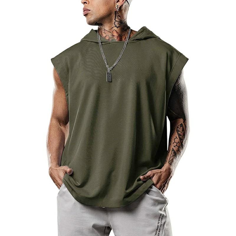 Sleeveless hoodie 3xl outlet