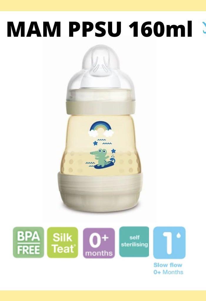 MAM Easy Start Self-Sterilising Anti-Colic Newborn & Baby Feeding Milk  Bottle