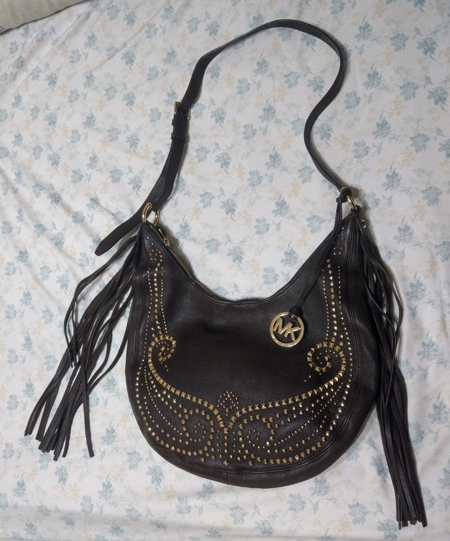 Michael kors fringe purse new arrivals