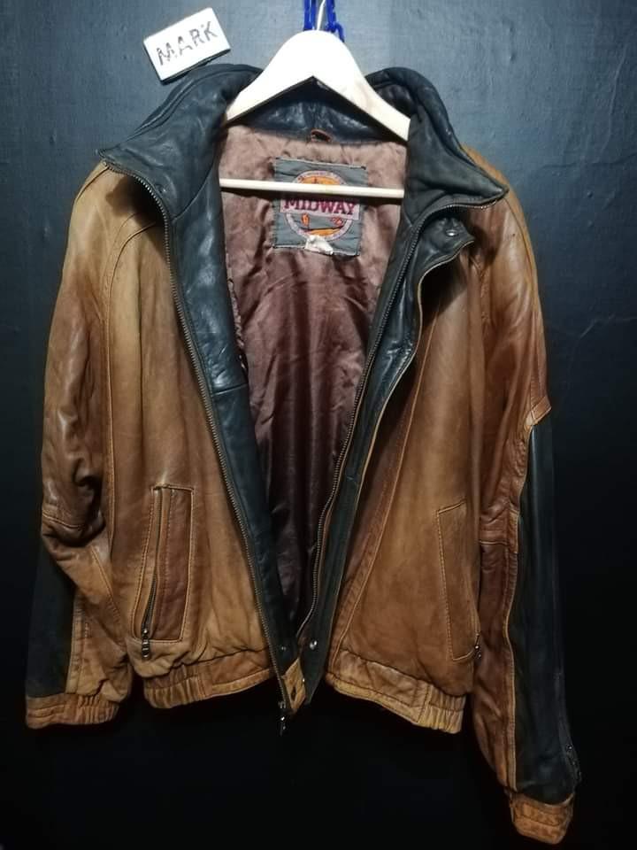 MIDWAY LEATHER JACKET Men s Fashion Coats Jackets and Outerwear