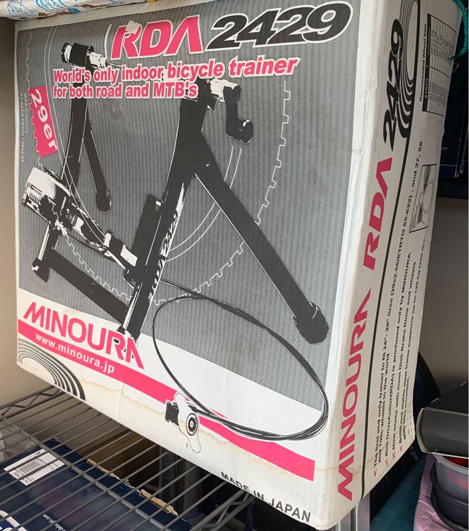 Minoura RDA2429 indoor cycling trainer, 運動產品, 單車及配件, 單車