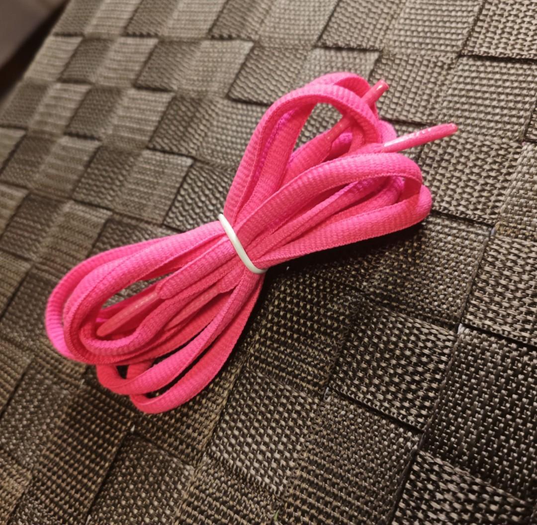 Neon Hot Pink Shoelace, Men's Fashion, Footwear, Shoe inserts