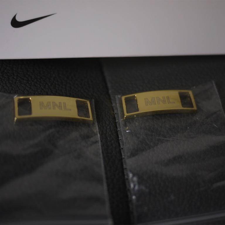 Nike by You MNL Gold Dubrae Lace Tag