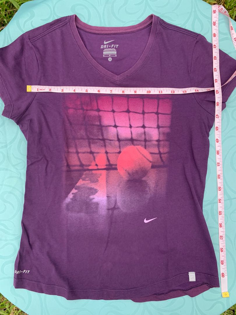 vivid purple nike shirt