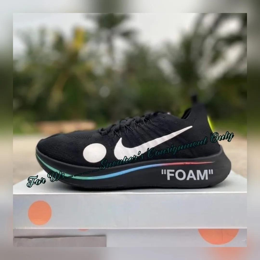 Nike zoom fly hotsell mercurial off-white black