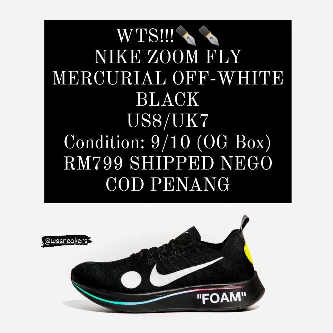 Off white mercurial outlet black