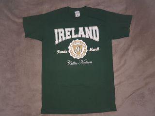 NWT Ireland Celtic Nation Green tshirt