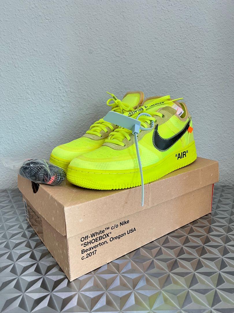 Off white nike shoebox online