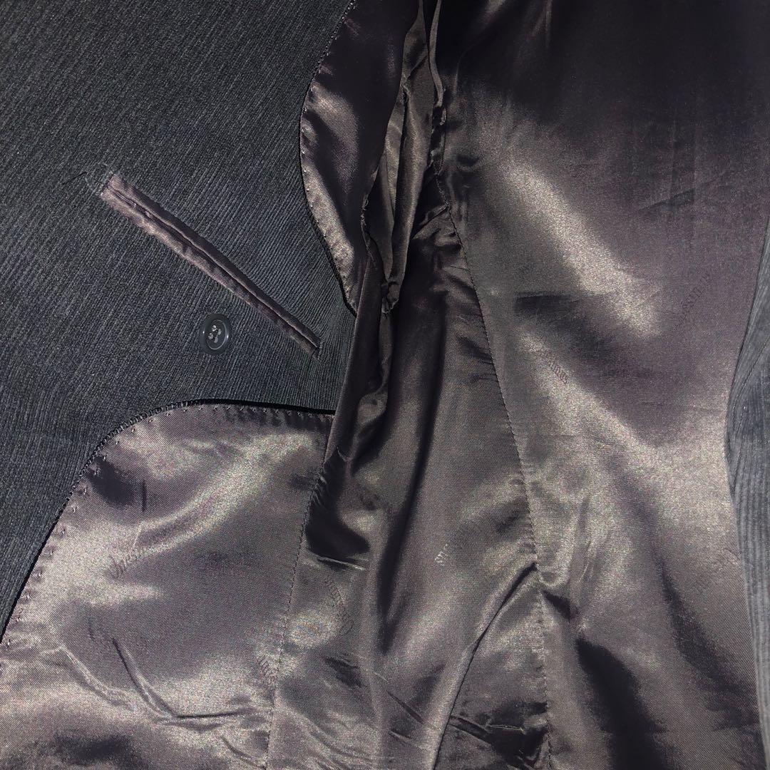 Onésimus | corduroy black suit jacket coat (Category: Coats, Jackets and Outerwear) located in Cebu City. Submitted by blanch_ (Listing ID 1171543948, Image 3). Description: Selling the clothes my dad wore when he was in Philippines. All are original. Very well taken cared of and loved, handwashed and ironed at the laundry shop. Please note that these have been in the closet for a while, and may smell like closet. Some have formed white spots and