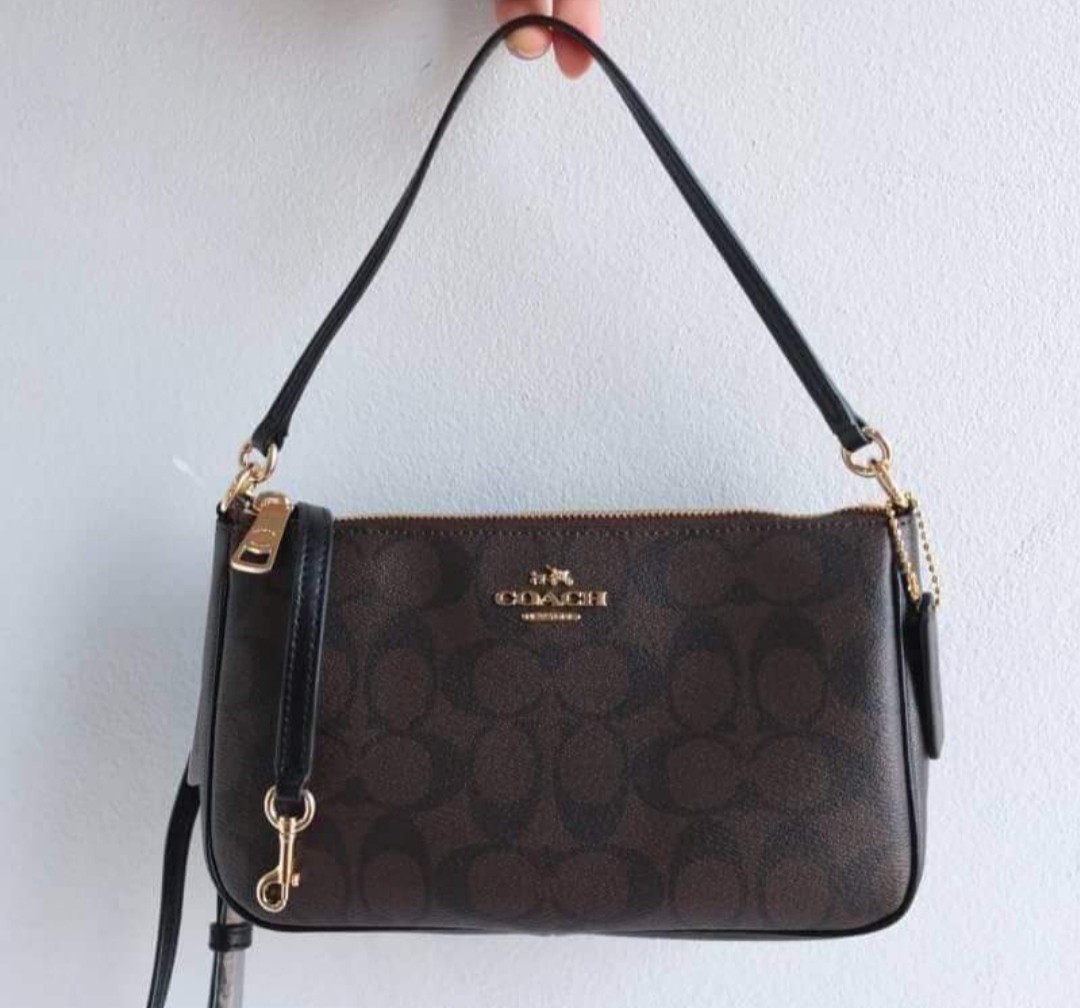 Original Coach Signature Top Handle Pouch Crossbody bag / Shoulder Bag