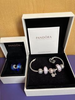 Pandora Bracelet (14cm) with charms64207019160449110