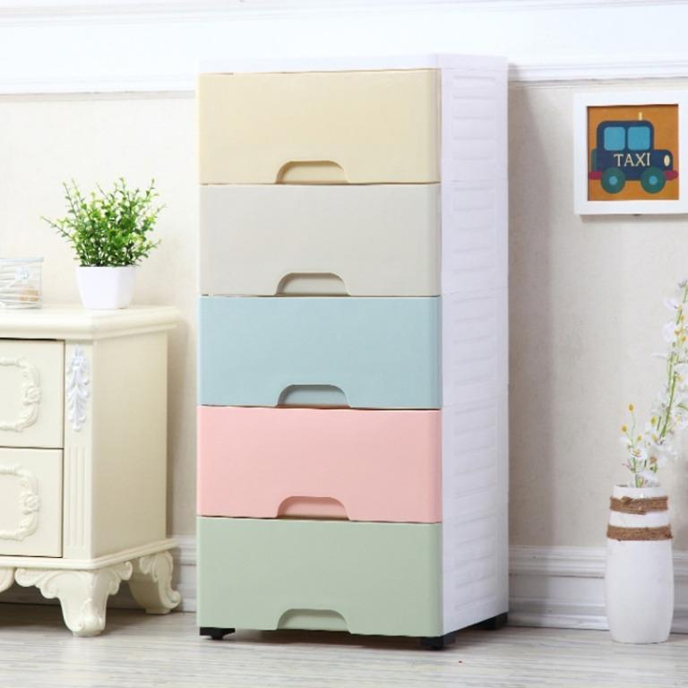 Plastic PVC Storage Box Storage Drawer, Furniture & Home Living, Home ...