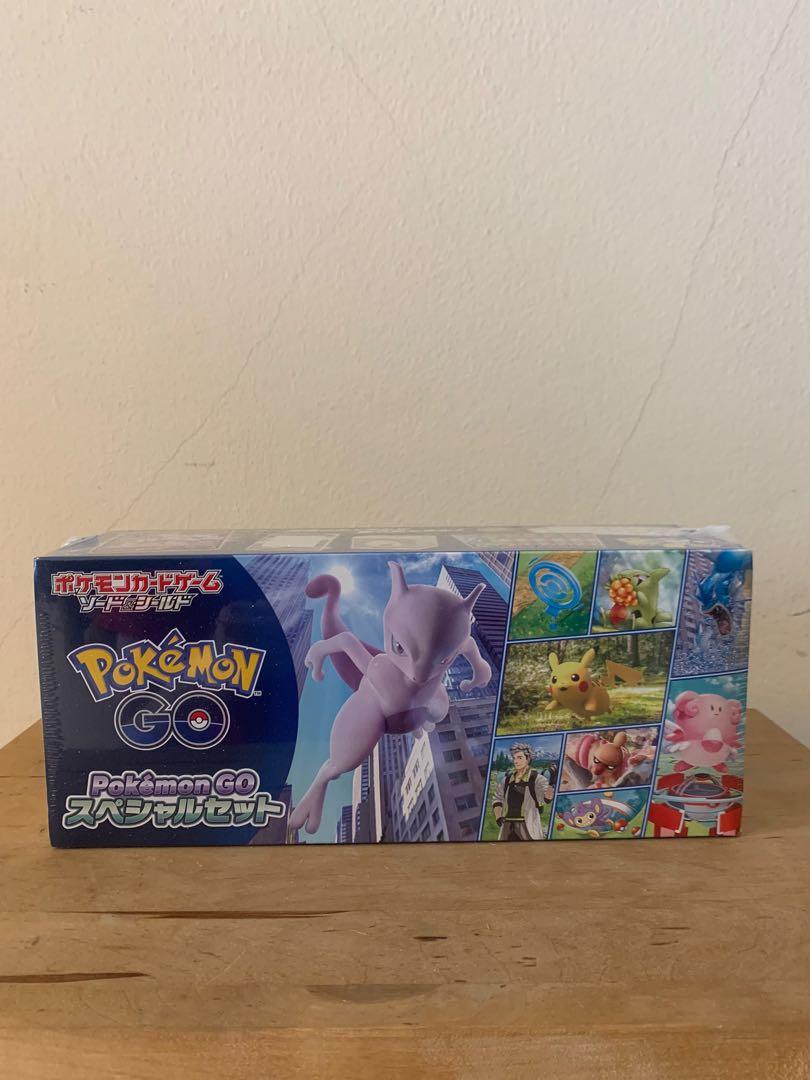 Pokemon Go TCG Japanese Booster Box, Special Set, Card File Set