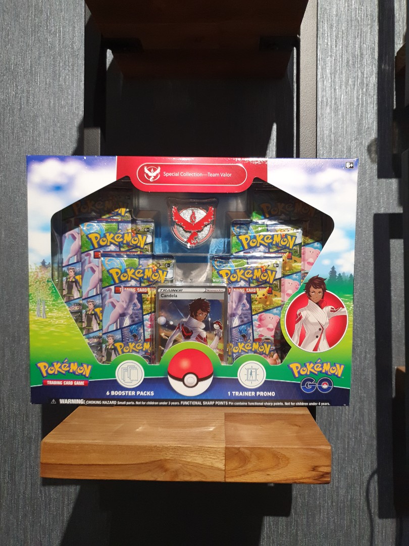 Pokémon TCG Pokémon GO Special Collection Team Instinct/Team Mystic/Team  Valor Box 3x Bundle - US