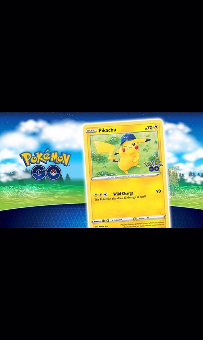 pokemon go pikachu card promo - SWSH234 Holo Rare Holo Rare Card Type Pokmon Go Pikachu Promo Card,