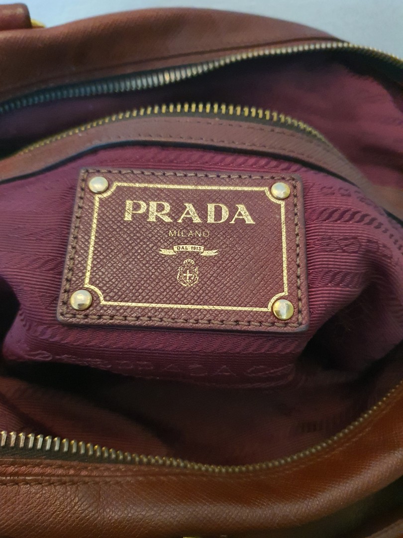 Prada bag in maroon, Women's Fashion, Bags & Wallets, Shoulder Bags on ...