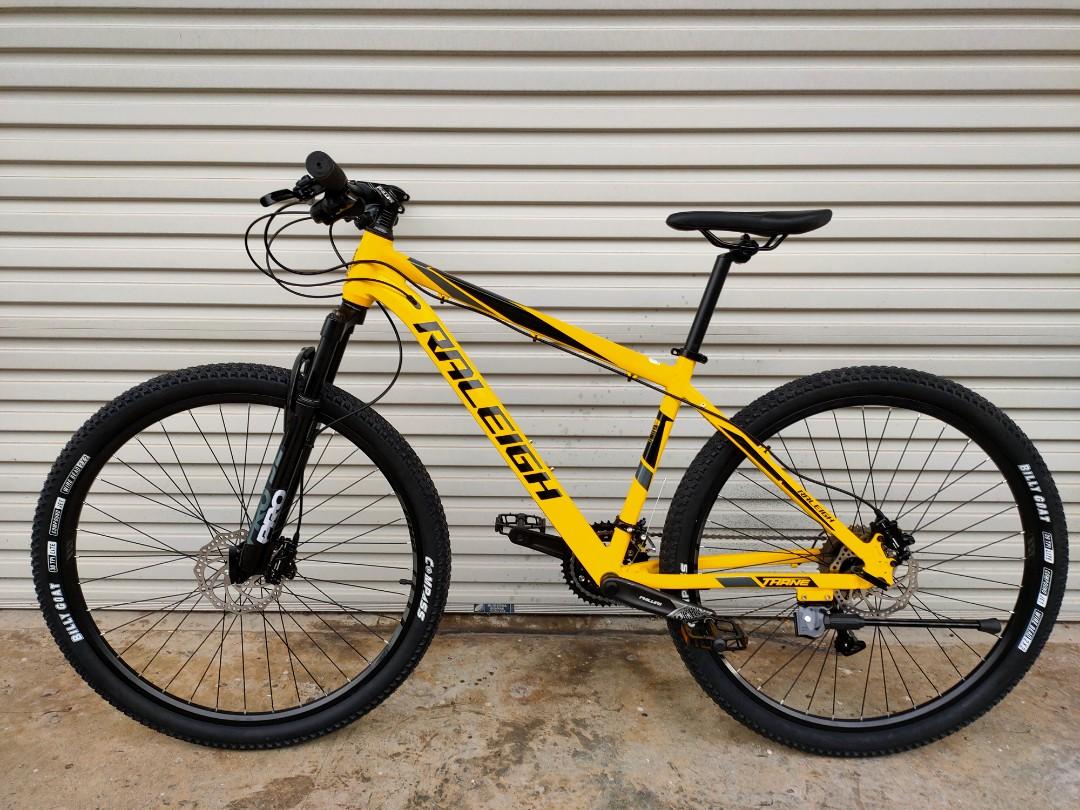 Raleigh mountain bike bicycle 26 29 wheel 27 30 33 speed hydraulic mechanical disc brake Sports Equipment Bicycles Parts Bicycles on Carousell