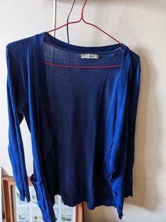 Royal blue cardigan