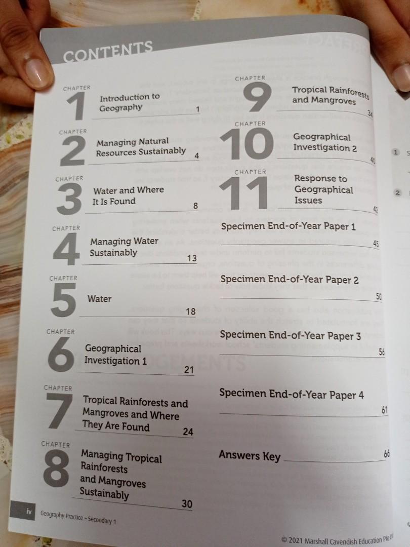 Sec 1 Geography assessment book new syllabus, Hobbies & Toys, Books