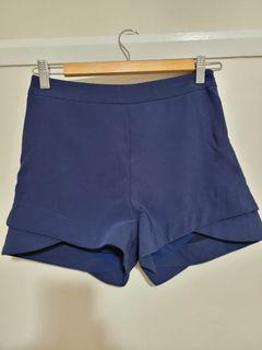 Seduce midnight blue shorts